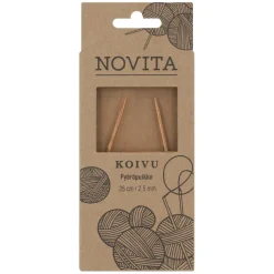 Pyöröpuikko Novita 25 cm 2.5