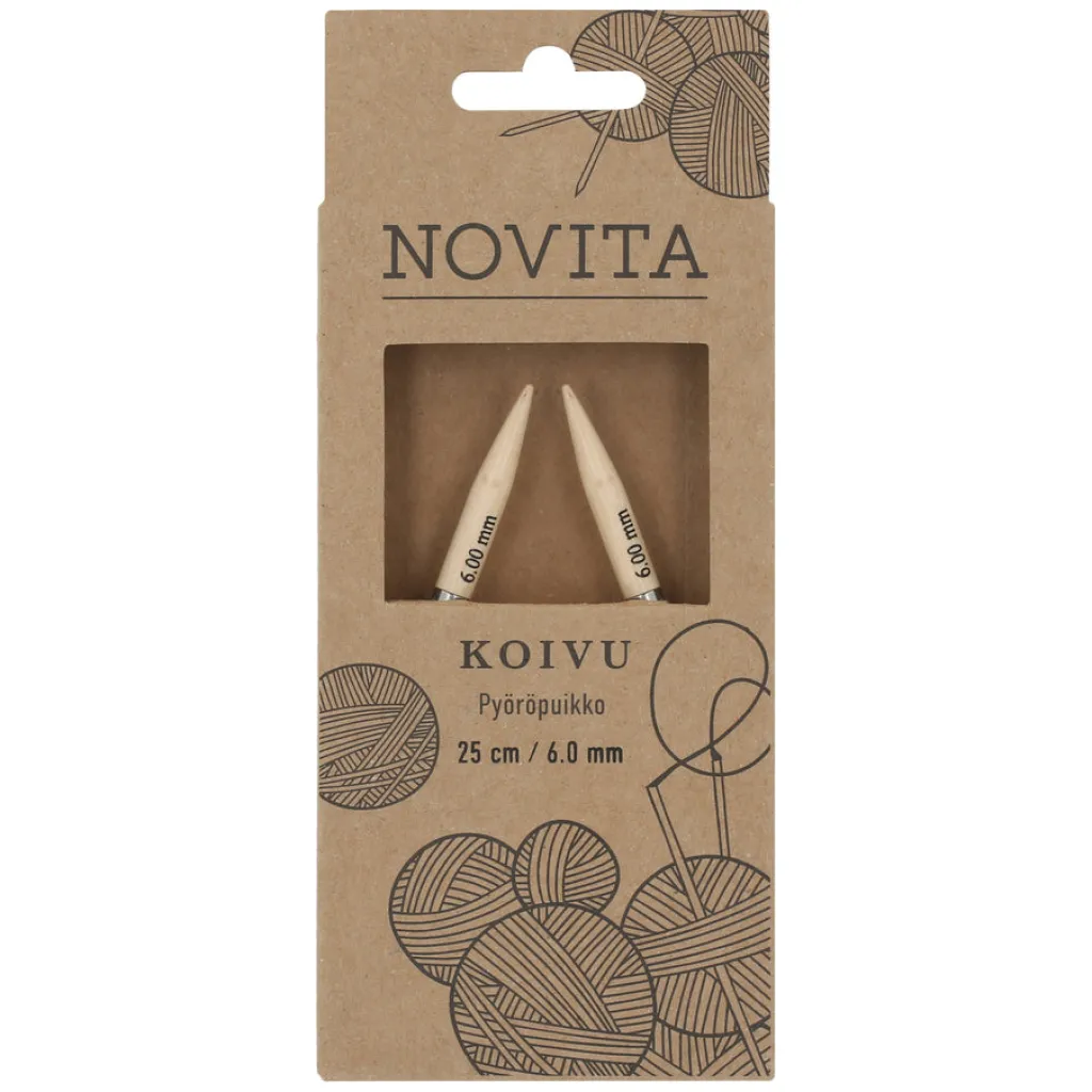 Novita Oy Pyöröpuikko Novita 25 cm 6.0* Askartelu|Puikot Ja Virkkuukoukut