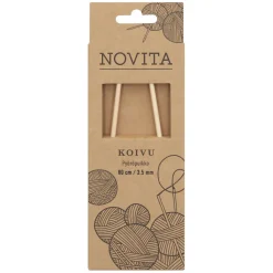 Novita Oy Pyöröpuikko Novita koivu 80cm 3.5* Puikot Ja Virkkuukoukut|Novita Langat Ja Käsityötarvikkeet