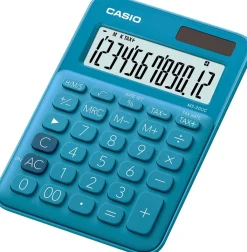 Casio Pöytälaskin MS-20UC BU turkoosi* Laskimet Ja Lisätarvikkeet|Tarvikkeet Etätyöskentelyyn