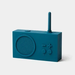 Lexon Radio ja Bluetooth-kaiutin TYKHO3 sininen* Toimistokoneet Ja Pienlaitteet|Kuulokkeet Ja Kaiuttimet