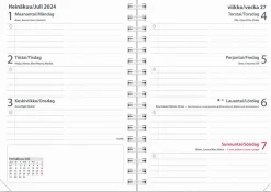 Burde Senator A6 4 in 1 2025-2026 (lukuvuosikalenteri)* Kalenterit|Opiskelutarvikkeet