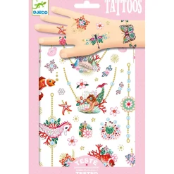 Djeco Siirtokuvatatuointi Fiona's Jewels* Lahjaideat Kaverisynttäreille|Lasten Askartelu Ja Piirustus