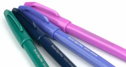 Pentel Sivellinkärkikynä 4 kpl Brush Sign Pen Berry* Kirjoitus- Ja Muistiinpanovälineet|Opiskelutarvikkeet