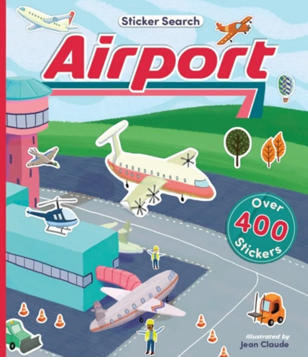 Bonnier Books Ltd Sticker Search: Airport* Puuha, Väritys Ja Askartelu