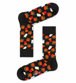 Happy Socks Sukat 41-46 Hamburger* Laukut Ja Asusteet|Tavarat
