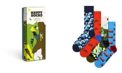 Happy Socks Sukat 36-40 Out And About lahjapakkaus 4 paria* Laukut Ja Asusteet