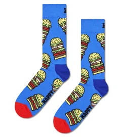 Happy Socks Sukat Burger 41-46* Laukut Ja Asusteet