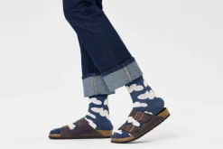Sukat Happy Socks Cloudy 41-46 navy