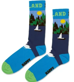 Sukat Happy Socks Finland Edition Finland Swan 41-46