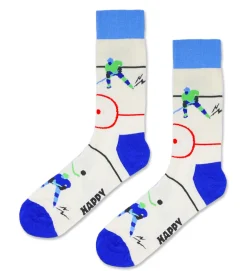 Happy Socks Sukat Finland Edition Ice Hockey 36-40* Uutuustuotteet|Laukut Ja Asusteet