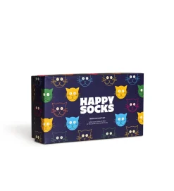 Happy Socks Sukat Mixed Cat 41-46 Lahjapakkaus 3 paria* Laukut Ja Asusteet
