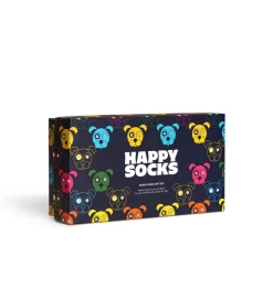 Sukat Happy Socks MIxed Dog 36-40 Lahjapakkaus 3 paria