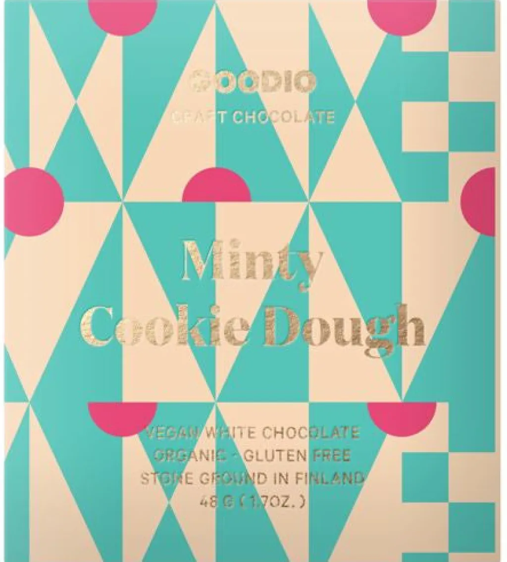 Helsinki Heaven Oy Suklaalevy Minty Cookie Dough Goodio 48g* Muut Tuotteet|Makeiset, Kahvit Ja Juomat