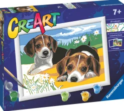 Ravensburger Taidesetti CreArt Jack Russell Puppy* Lasten Askartelu Ja Piirustus