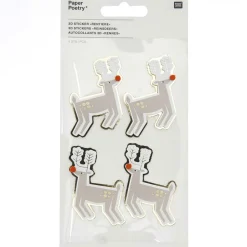 Tarra-arkki I Love Christmas poro Rico Design