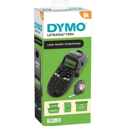 Tarrakirjoitin DYMO Letratag 100H musta
