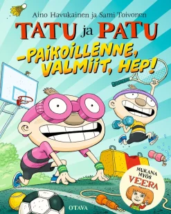 Otava Tatu ja Patu – Paikoillenne, valmiit, hep!* Lastenkirjat|Lastenkirjat