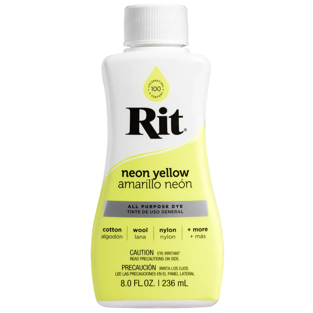 Nakoma Products LLC Tekstiiliväri Rit Dye 236 ml Neon Yellow 26* Muut Askartelutarvikkeet|Askartelu