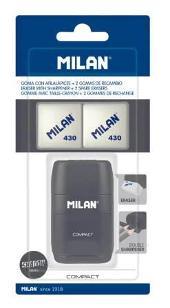 Teroitinkumisetti musta Milan Compact