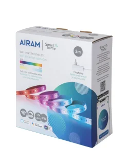 Airam Electric Oy Ab Valonauha LED Airam Smart Strip Wi-Fi 2m* Toimistokoneet Ja Pienlaitteet|Valaisimet Ja Lamput