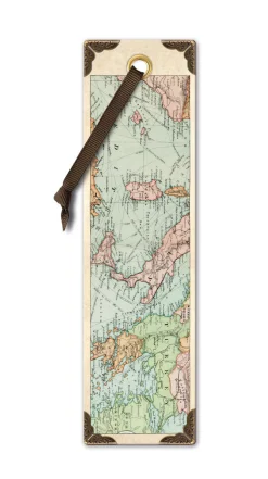 THAT COMPANY CALLED IF Vintage Bookmarks - Map* Kirjan Ystävä -Kirjatuotteet