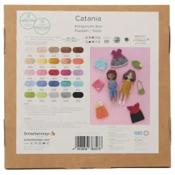 Virkkauslankasetti pieni Catania Amigurumi box