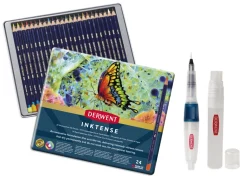 Derwent Värikynä 24 väriä Inktense + minisuihkepullo ja säiliösivellin* Lahjavinkit Taiteilijalle|Derwent Taidetarvikkeet