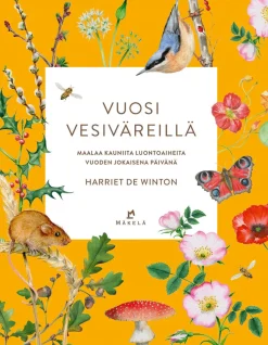 Kustannus-Mäkelä Vuosi vesiväreillä. Maalaa kauniita luontoaiheita vuoden jokaisena päivänä* Tietokirjat|Harrastekirjat